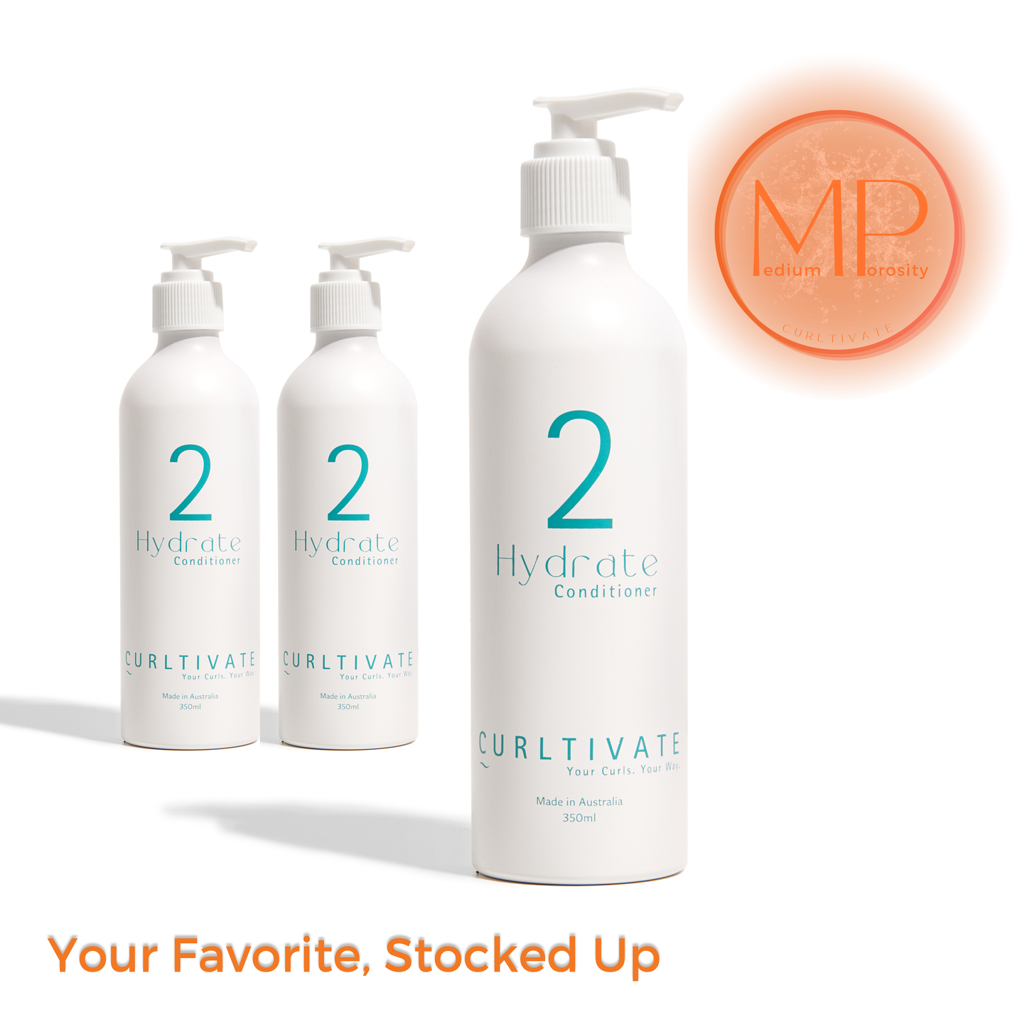 Medium Porosity Hydrate Final Bottle - 3 Pack