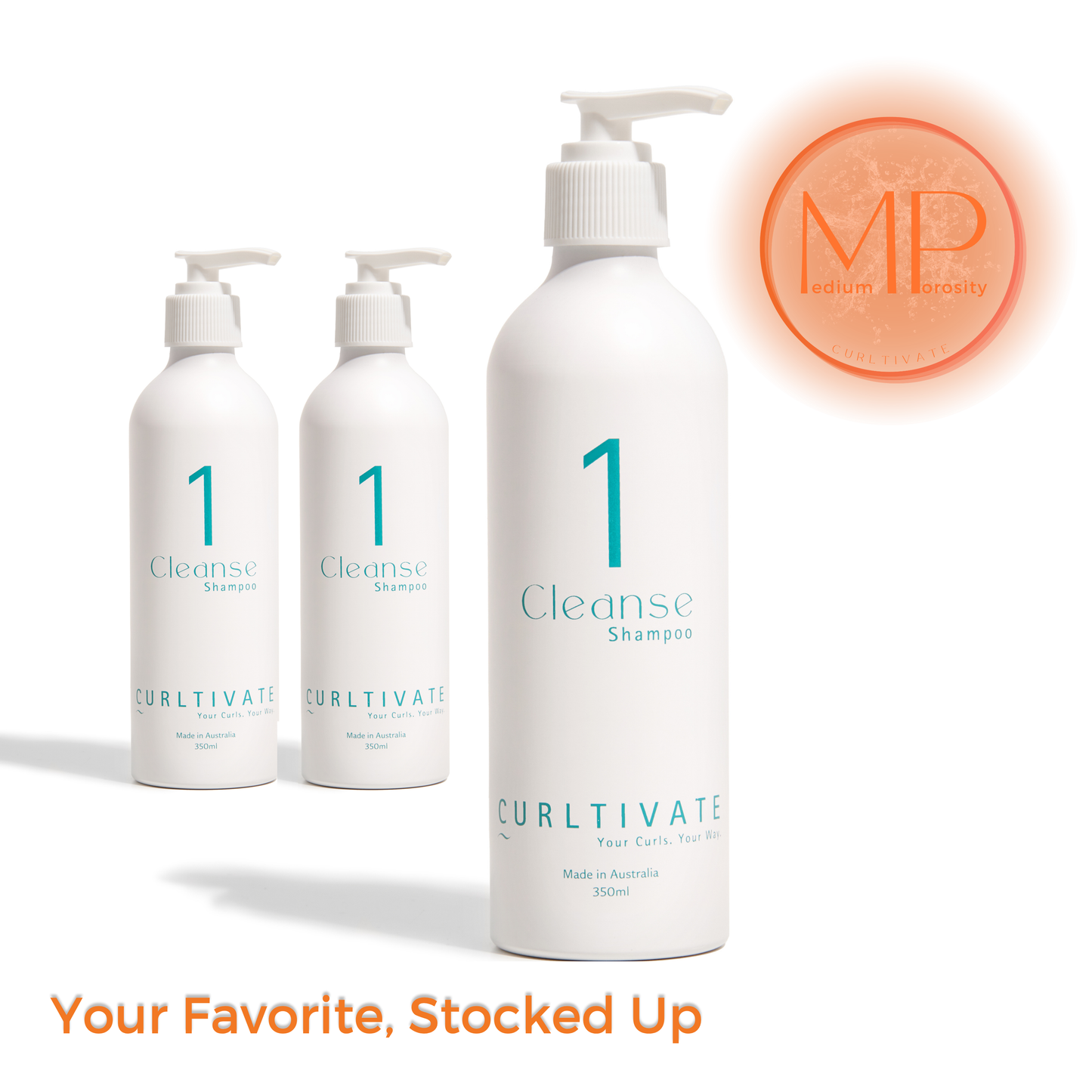Medium Porosity Cleanse Final Bottle - 3 Pack