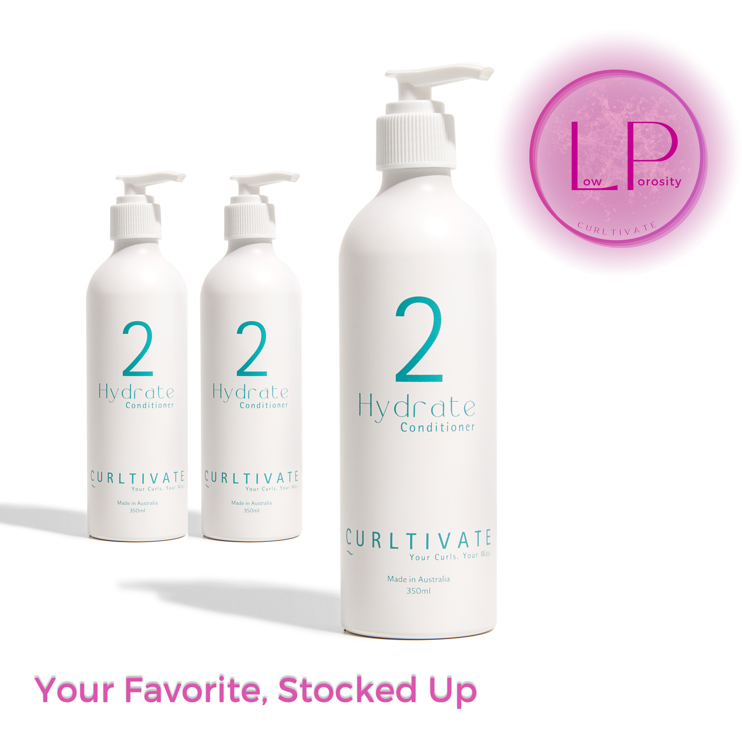 Low Porosity Hydrate Final Bottle - 3 Pack