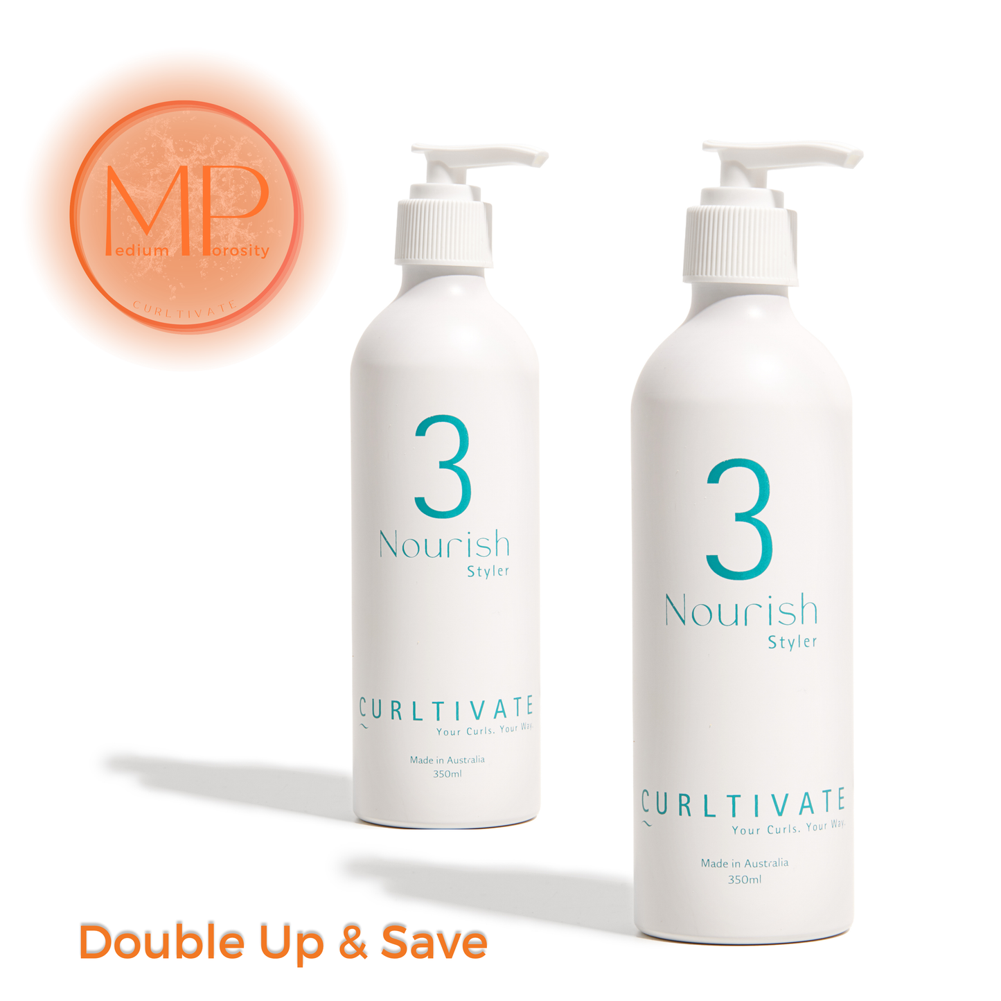 Medium Porosity Nourish Final Bottle - 2 Pack